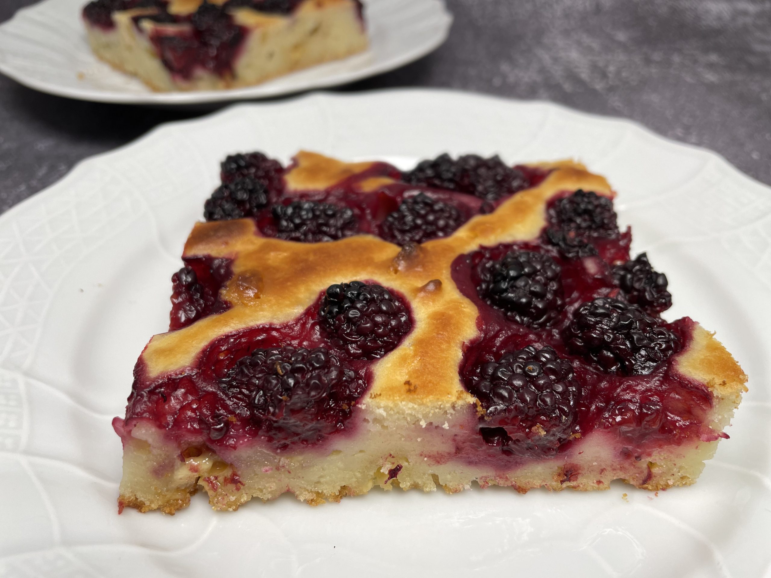 Brombeer Blechkuchen