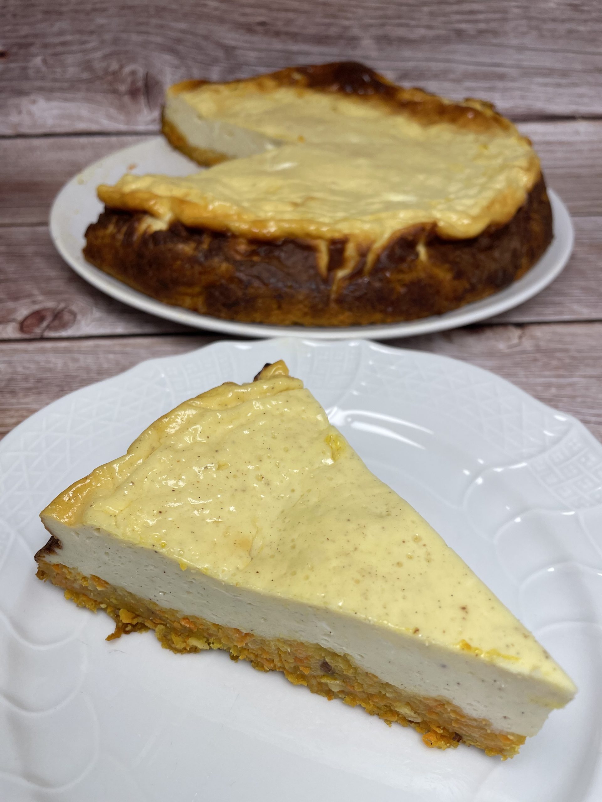 Möhre trifft Käsekuchen