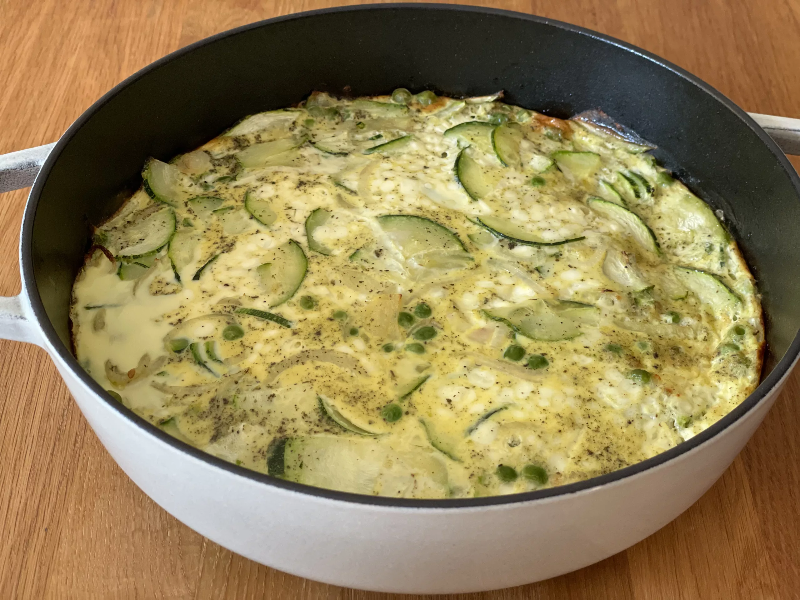 Zucchini Ofen Frittata